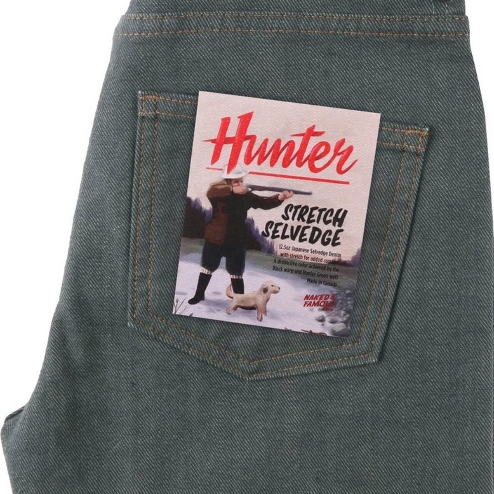 Naked and Famous High Skinny Hunter Stretch